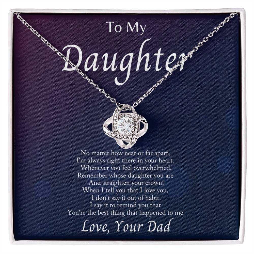 Im Always With You - Love Knot Necklace